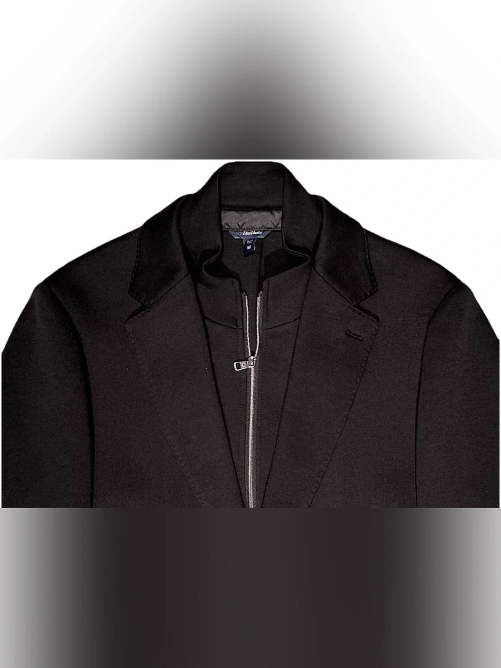 $695 NEW DAVID DONAHUE 2 In 1 SPORTCOAT JACKET M 40R 40 R ZIP OUT MOCK VEST